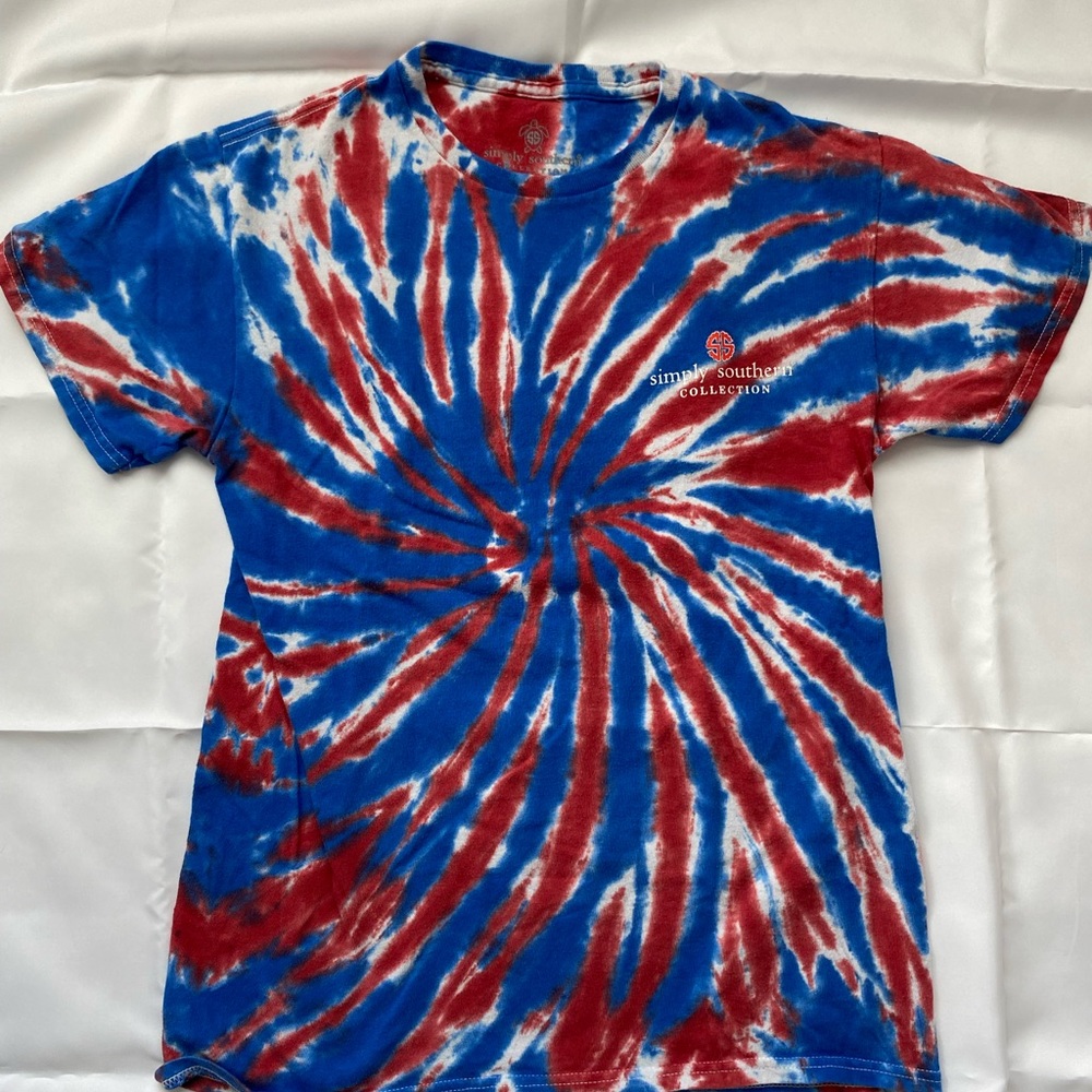 Small Women Tee Shirt from Simply Southern TieDye